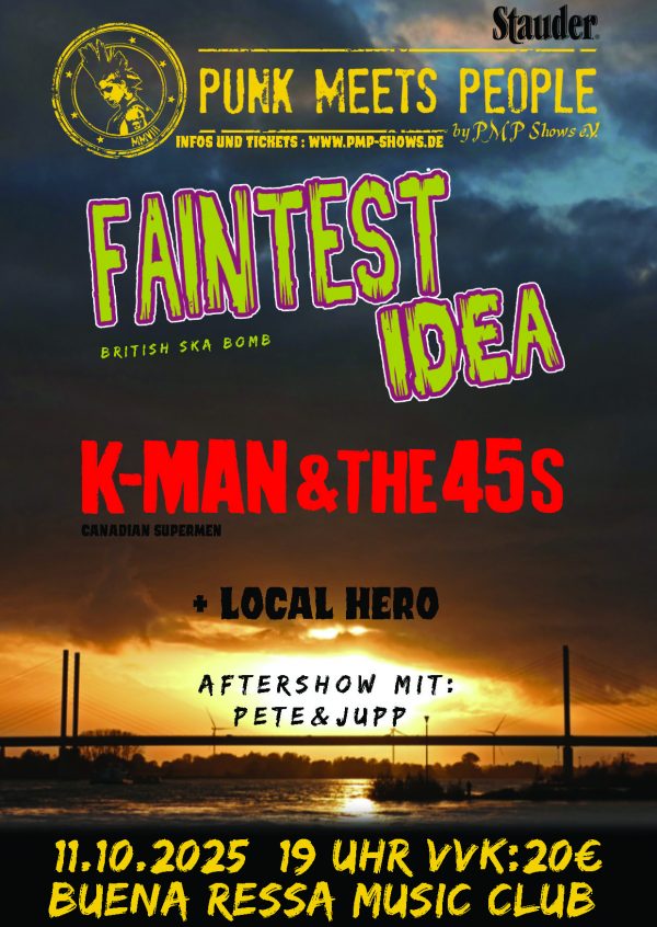 Faintest Idea Euro Tour 2025 - PMP Show